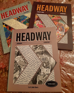 Отдается в дар «Учебники Headway»