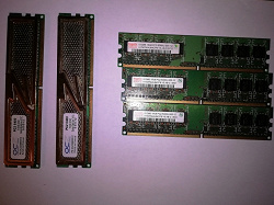 Отдается в дар «Оперативная память DDR2»