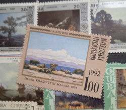 Отдается в дар «Почтовая марка Кыргызстана №3. MNH.»