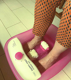 Отдается в дар «Ванночка-массажер для ног Happy Feet Fitness SPA»