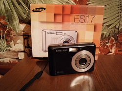 Отдается в дар «Цифровой фотоаппарат Samsung ES17»