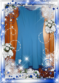 Отдается в дар «Платье голубое»