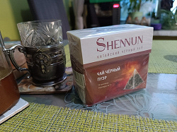 Отдается в дар «Чай черный Пуэр Shennun»