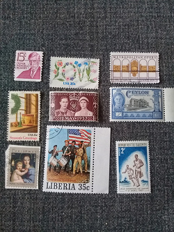 Отдается в дар «Американские марки»