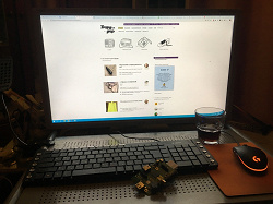 Отдается в дар «Микро-компьютер Raspberry Pi с мышью и клавиатурой»