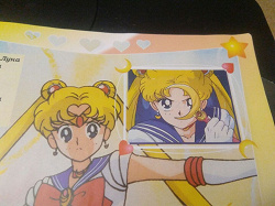 Отдается в дар «Наклейки «Sailor Moon»»