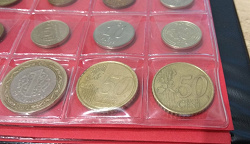 Отдается в дар «Дві монетки по 50 євроцентів»