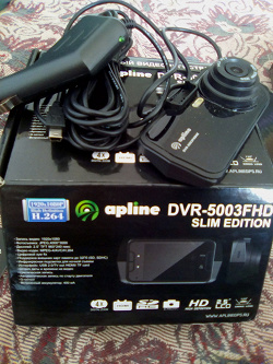 Отдается в дар «Видеорегистратор apline DVR-5003FHD»