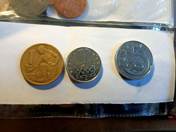 Отдается в дар «Монеты Чехии и Чехословакии»