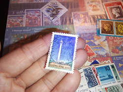 Отдается в дар «Финские почтовые марки.»