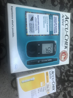 Отдается в дар «Глюкометр Accu-Chek»