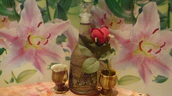 Отдается в дар «Графинчик под вкусный алкоголь (сувенирный, с видами Калининграда)»