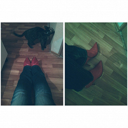 Отдается в дар «Красные ботиночки на шпильке (37)»