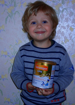 Отдается в дар «Детское питание Nutramigen lipil с 6 мес»