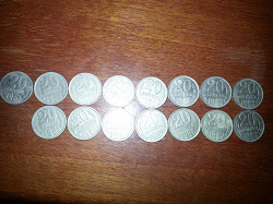Отдается в дар «монетки по 20 коп.»