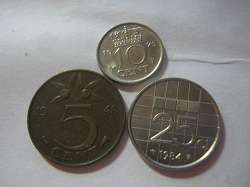 Отдается в дар «Монеты Голландии»