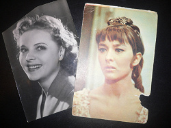 Отдается в дар «Советские открытки с актрисами»