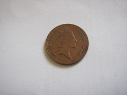 Отдается в дар «Монета 1 пенни»
