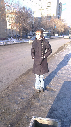 Отдается в дар «Пуховик, р-р 42-44»