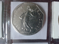 Отдается в дар «Монеты Греции, Франции и Португалии»