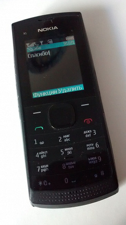Отдается в дар «Nokia X1-01: dual-SIM»