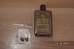 Отдается в дар «Сухое масло для тела Honey Bronze»