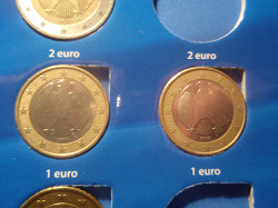 Отдается в дар «евро — Германия и Италия»