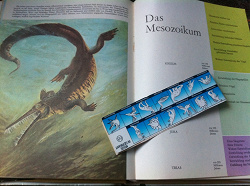 Отдается в дар «Книга про динозавров на немецком»