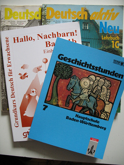 Отдается в дар «Учебники по немецкому»