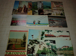 Отдается в дар «Набор открыток. Советское Прикарпатье»