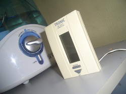 Отдается в дар «часы-температурный датчик Tronic thermo clock»