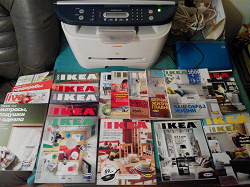 Отдается в дар «IKEA каталоги и журналы»