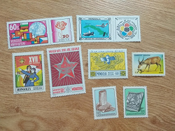 Отдается в дар «Симпатичная одиночная негашёная почтовая марка Монголии с купоном.»