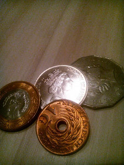 Отдается в дар «монетное ассорти»