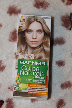 Отдается в дар «Краска для волос Garnier 9.132 — Натуральный блондин. БЕЗ ОКИСЛИТЕЛЯ!»