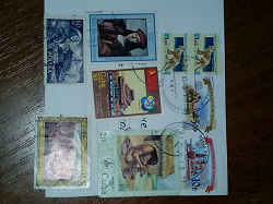 Отдается в дар «Почтовые марки Куба + Польша»
