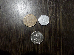Отдается в дар «Монеты 1 рубль Приднестровье»