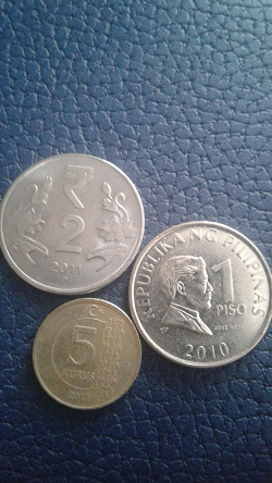 Отдается в дар «Монеты разные»