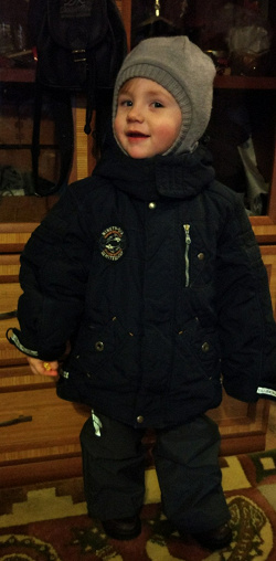 Отдается в дар «Зимняя куртка для мальчика. 98-104»