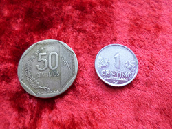 Отдается в дар «Монеты Перу»