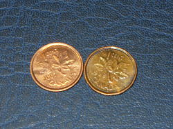 Отдается в дар «Монеты 1 цент Канада»
