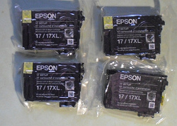 Отдается в дар «Картриджи для струйного принтера Epson — добавлено»