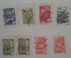 Отдается в дар «Почтовые марки СССР 1976 год»