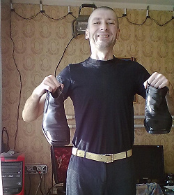 Отдается в дар «Ботинки мужские, кожаные.»