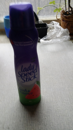 Отдается в дар «Дезодорант Lady Speed stick (арбуз)»