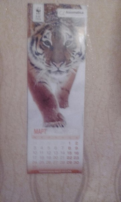 Отдается в дар «Календарь WWF»