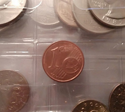 Отдается в дар «1 евро цент Франция»