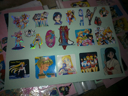 Отдается в дар «Sailor Moon — «наклейки» (часть 2)»