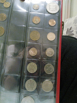 Отдается в дар «Болгарские монеты стотинки.»
