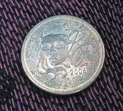 Отдается в дар «1 евро цент»
